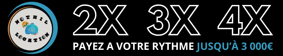 Paiement en 2X 3X et 4X